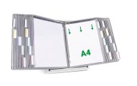 tarifold Sichttafelsystem 434300 DIN A4 grau mit 30 St....