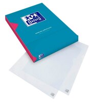 OXFORD Sichthüllen DIN A4 transparent genarbt 0,11...