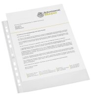 OXFORD Prospekthüllen DIN A4 transparent genarbt...
