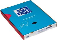 OXFORD Prospekthüllen DIN A4 transparent genarbt 0,12 mm, 100 St.