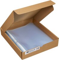OXFORD Prospekthüllen DIN A4 transparent genarbt 0,12 mm, 100 St.