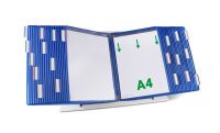 tarifold Sichttafelsystem 434401 DIN A4 blau mit 40 St....