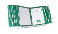 tarifold Sichttafelsystem 434405 DIN A4 grün mit 40...