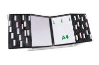 tarifold Sichttafelsystem 434507 DIN A4 schwarz mit 50...