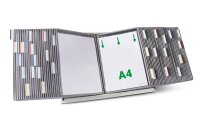 tarifold Sichttafelsystem 434600 DIN A4 grau mit 60 St....