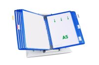 tarifold Sichttafelsystem 435101 DIN A5 blau mit 10 St....
