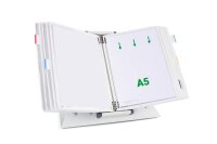 tarifold Sichttafelsystem 435102 DIN A5 weiß mit 10...