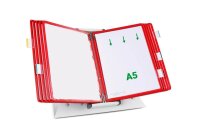 tarifold Sichttafelsystem 435103 DIN A5 rot mit 10 St....