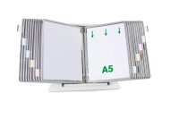 tarifold Sichttafelsystem 435200 DIN A5 grau mit 20 St....