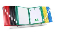 tarifold Sichttafelsystem 435409 DIN A5 farbsortiert mit...