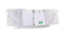 tarifold Sichttafelsystem 435502 DIN A5 weiß mit 50...