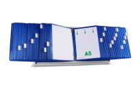 tarifold Sichttafelsystem 435601 DIN A5 blau mit 60 St....