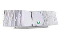 tarifold Sichttafelsystem 435602 DIN A5 weiß mit 60...