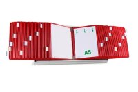 tarifold Sichttafelsystem 435603 DIN A5 rot mit 60 St....