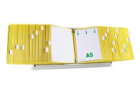 tarifold Sichttafelsystem 435604 DIN A5 gelb mit 60 St....