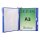 tarifold Wand-Sichttafelsystem 413101 DIN A3 blau mit 10 St. Sichttafeln, 1 St.