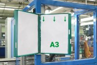 tarifold Wand-Sichttafelsystem 413105 DIN A3 grün...