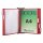 tarifold Wand-Sichttafelsystem 414103 DIN A4 rot mit 10 St. Sichttafeln, 1 St.