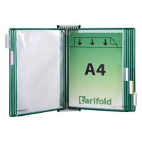 tarifold Wand-Sichttafelsystem 414105 DIN A4 grün...