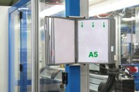 tarifold Sichttafelsystem 415100 DIN A5 grau mit 10 St....