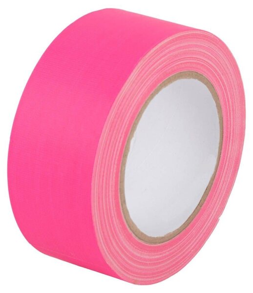 WIHEDÜ Neon Gewebeband pink 5,0 cm x 25,0 m 1 Rolle