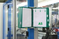 tarifold Wand-Sichttafelsystem 415105 DIN A5 grün...