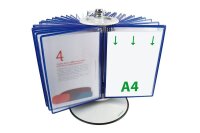 tarifold Sichttafelsystem 444501 DIN A4 blau mit 50 St....