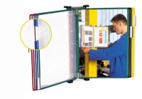 tarifold Wand-Sichttafelsystem 415109 DIN A5 farbsortiert...