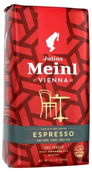 Julius Meinl Vienna Espresso Kaffeebohnen, Arabicabohnen 1 kg