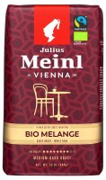 Julius Meinl Bio Vienna Melange Bio-Kaffeebohnen, Arabica- und Robustabohnen 900 g