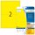 HERMA Etiketten 4496 gelb 199,6 x 143,5 mm, 20 Blatt