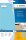 HERMA Etiketten 4423 blau 210,0 x 297,0 mm, 20 Blatt