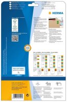 HERMA Etiketten 4424 grün 210,0 x 297,0 mm, 20 Blatt