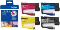 brother LC-527VAL schwarz, cyan, magenta, gelb...