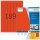 HERMA Etiketten 4238 rot 25,4 x 10,0 mm, 10 Blatt