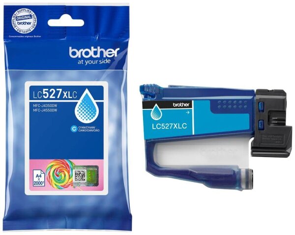 brother LC-527XLC cyan Druckerpatrone