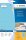 HERMA Etiketten 4553 blau 105,0 x 37,0 mm, 20 Blatt