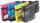 brother LC-527XLVAL schwarz, cyan, magenta, gelb Druckerpatronen, 4er-Set