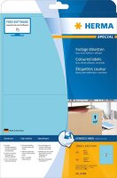 HERMA Etiketten 4498 blau 199,6 x 143,5 mm, 20 Blatt