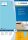 HERMA Etiketten 4403 blau 210,0 x 297,0 mm, 100 Blatt