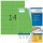 HERMA Etiketten 4559 grün 105,0 x 42,3 mm, 100 Blatt
