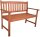 Garden Pleasure Gartenbank PROMOTION 985015 braun Holz 110,0 cm
