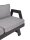 Garden Pleasure Loungegruppe DONNA grau, anthrazit Metall, 13-teilig  ( 305332 )