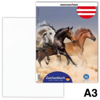 EBERHARD FABER Zeichenblock DIN A3 100 g/qm, 10 Blatt, 1 Block