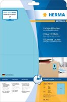 HERMA Etiketten 4563 blau 105,0 x 148,0 mm, 20 Blatt