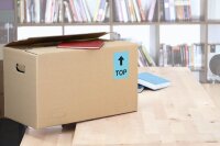HERMA Etiketten 4563 blau 105,0 x 148,0 mm, 20 Blatt
