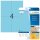 HERMA Etiketten 4563 blau 105,0 x 148,0 mm, 20 Blatt