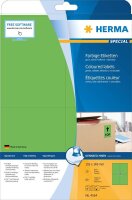 HERMA Etiketten 4564 grün 105,0 x 148,0 mm, 20 Blatt