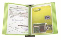 tarifold Wand-Sichttafelsystem 414355 DIN A4 grün...