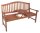 Garden Pleasure Gartenbank PHUKET 985022 braun Holz 150,0 cm
